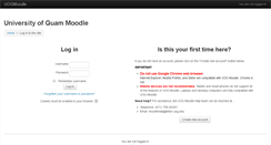 Desktop Screenshot of campus.uogdistance.com